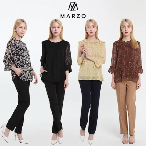 마르조 마르조 롤린 블라우스 블랙, 66, 66, 블랙