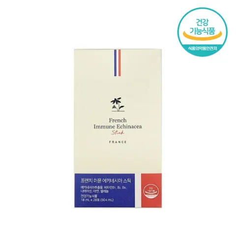 뉴온 프렌치 이뮨 에키네시아 스틱 면역력 NK세포 18ml X 28포 3박스 12주분