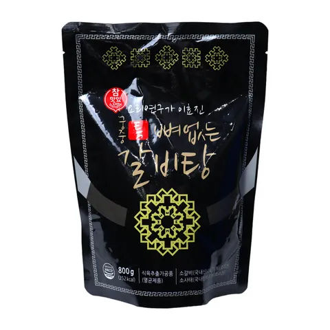 "쿠팡 전체 파격가" 용량 UP! 요리연구가 이효진의 궁중 뼈없는 특 갈비탕 10팩 / 8kg!, 800g, 10개