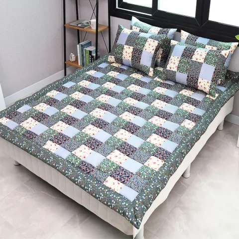 볼록이 엠보 순면 수작업 대형 토퍼 침대패드 겸 카페트3가지 사이즈, 수작업 토퍼패드 눈..., K사이즈, 다크그레이