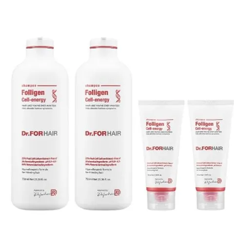 닥터포헤어 셀에너지 샴푸 750ml x 2 + 100ml x 2