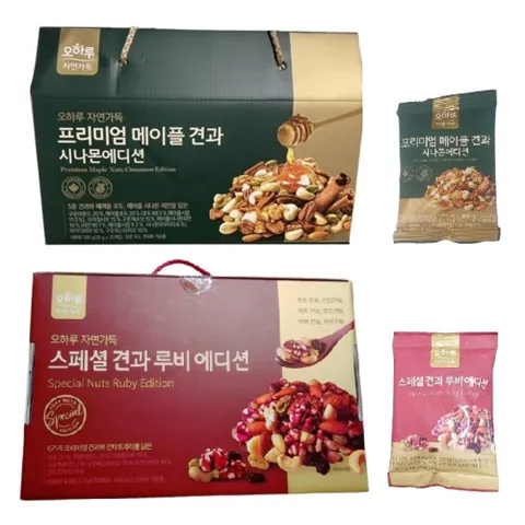 오하루 메이플 견과 시나몬 에디션, 오하루 메이플 견과..., 1개