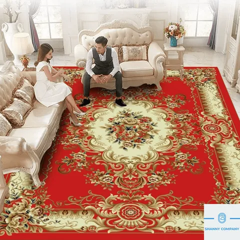 북유럽 카페트 러그 대형 거실 패드 인테리어 사계절 원형 디자인 럭셔리 침실 특대형 모던