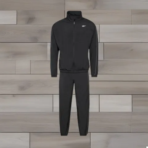 리복 국내매장판 리복 얇은 여름 트랙 수트 세트, 00M