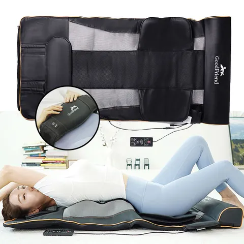 신수지 블랙에디션2스트레칭매트 3D에어 온열 마사지기 안마 매트, GOOD-A5 복부...