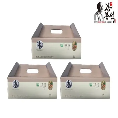 기타 [자동주문3천원] 22년 리뉴얼 강봉석 명인 견과바 (견과바75개), 25g, 1개