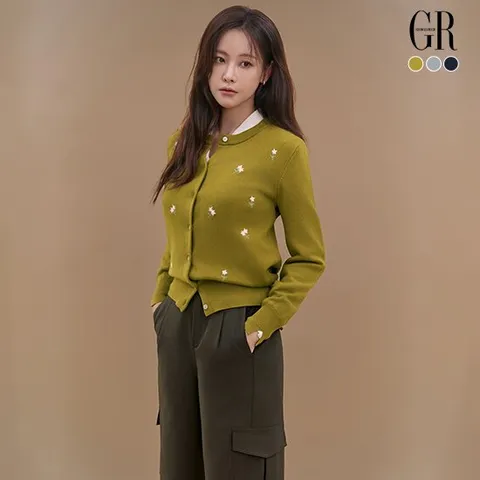 26FW 플라워 자수 가디건 3종