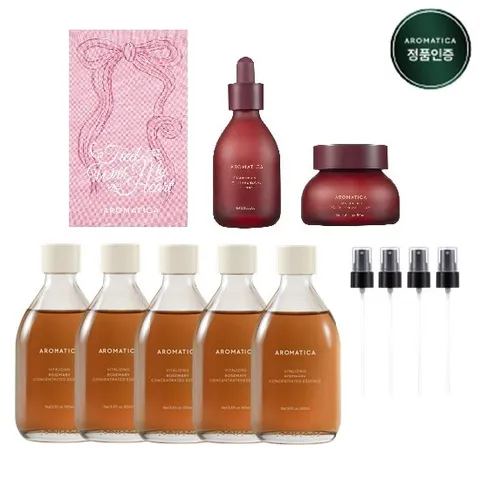 ★단독★감사패키지 (에센스100ml*5병 + 앰플 50ml*1병 + 크림 50ml*1병 + 에센스전용 펌프*4개)+ 특별감사패키지 1BOX