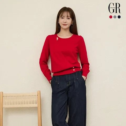 ○26SS 랩블라우스 니트 3종