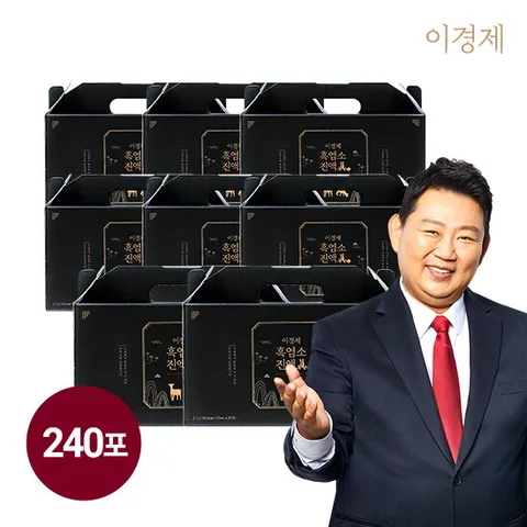 [이경제]○이경제 흑염소진액 眞 (70ml X 30포) x 8박스