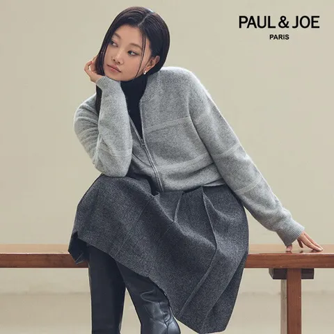 [폴앤조]25FW 알파카 모헤어 블렌딩 홀가먼트 보머 자켓