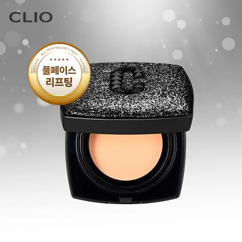 [클리오]♥CLIO 최신상♥ 25FW 클리오 올 뉴 마그넷 쿠션 팩트 스타에디션 블랙(본품)