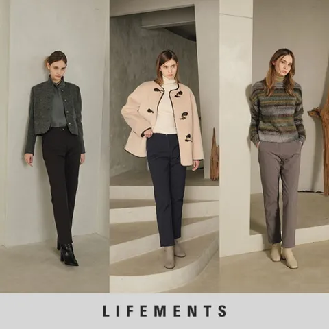 [라이프먼츠]라이프먼츠 25FW 여성 씬클라우드 패딩 기모 팬츠 3종