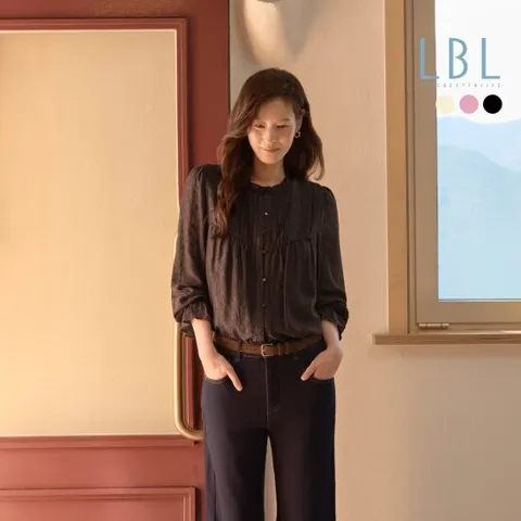 [LBL X 로라애슐리] 26FW 로라 부케 블라우스