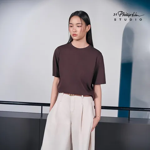[3.1 필립림 스튜디오]26SS NEW 이집션 GIZA 코튼100 여성 티셔츠 3종