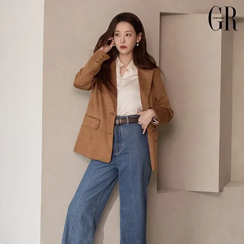 Faux 스웨이드 자켓