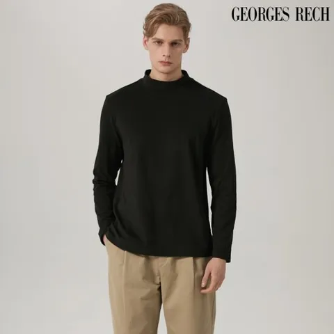 ○26FW 남성 더블 기모 터틀넥 티셔츠 6종