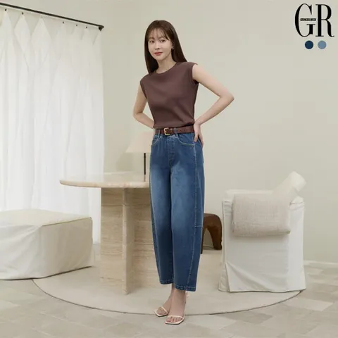 [조르쥬 레쉬]○26SS 커브드 배럴 데님 2종 (G6CDW)