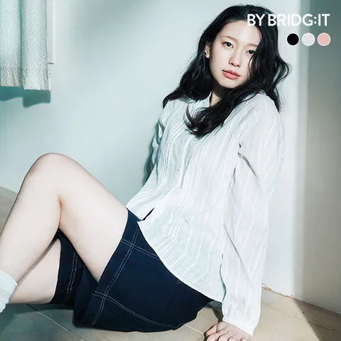[바이브리짓]○(런칭가 69,900원) 26SS 아사코튼100 블라우스 3종