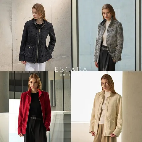 [에스까다]ESCADA 25FW 여성 트위드 자켓