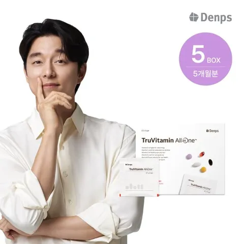 ♥최신상♥ 비타민+루테인+밀크씨슬 한번에! [싱글] 덴프스 트루바이타민 올인원 5박스