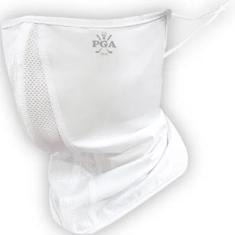 PGA투어 남여공용 페이스가드 벨크로 기본형, 24 x 29 cm, 화이트, 1개