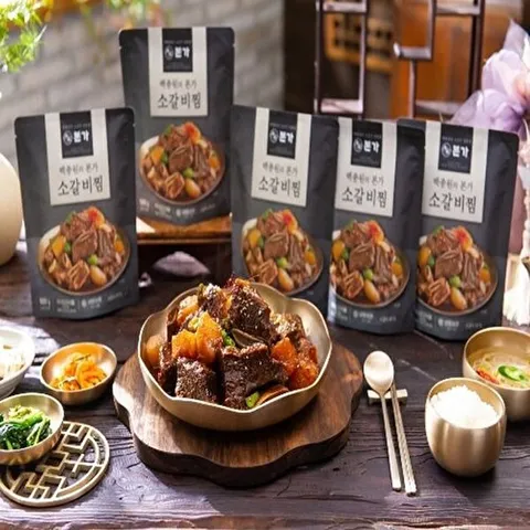 백종원의 본가 소갈비찜 500g *7팩, 500g, 7개