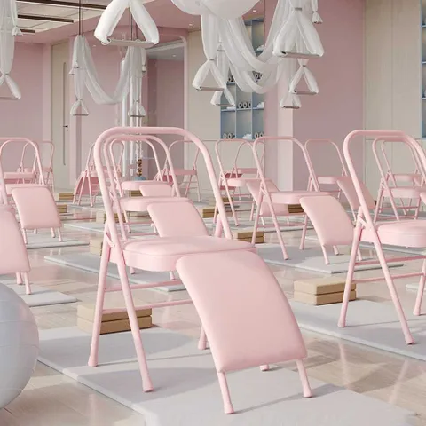 홈 필라테스 체어 리포머 소도구 스트레칭 자세교정, PU표면/벽두께1...., 1개