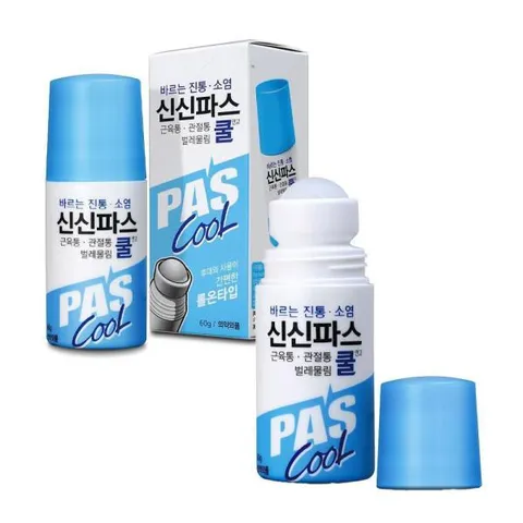 [2개] 신신파스 쿨 바르는 연고 60g 물파스 벌레물림 모기 근육통 진통 소염, 1개입, 2개