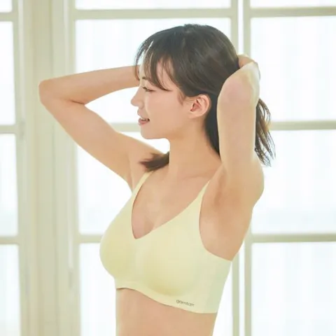 감탄브라 [일체형] NEW 에어소프트 - 스트랩 브라 단품 121685, 크림베이지 ▶GTW...