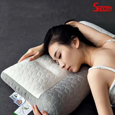 잠잘오는 베개 어깨 편한 숙면 쿠션 옆으로자는 꿀잠 필로우, 1개