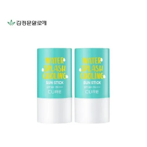 2022 김정문알로에 워터 스플래쉬 쿨링 선스틱 23g, 23g, 2개