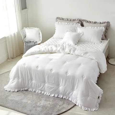 [닥스침구]모달 에일리 화이트[9온스] 퀼트이불 퀸, 없음