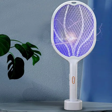 포커스 USB충전식 2IN1기능 전기모기채 파리채 해충 벌레 모기트랩 해충퇴치기, TTN USB충전식...