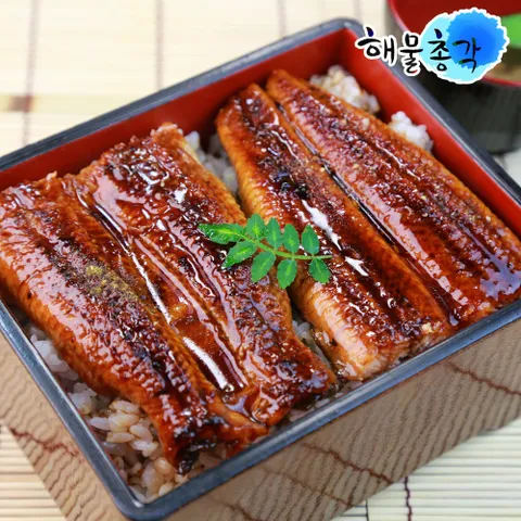 해물총각 자연산 바다장어 양념구이 1kg 장어, 1kg, 1개