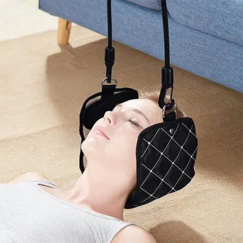 목 견인기 백지영 거북목 목디스크 교정기, 1개