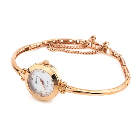 글로리골드 14k 18k 여성 예물시계 금시계 GFW-008, 15.5cm, 14K핑크골드