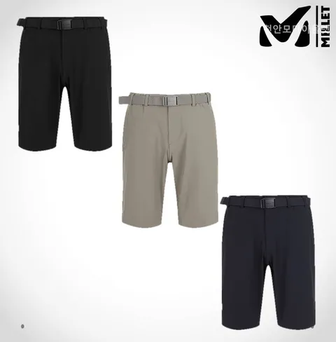 밀레 밀레 22년 MILLET 가격 반바지 5부바지 기능성 바지 등산 바지 쿨소재 단체, CHARCOAL(C..., 092
