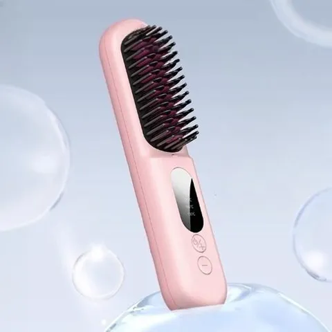 빗고데기 매직기 음이온 헤어케어 가정용 무선 뿌리볼륨 미니 브러쉬 고데기