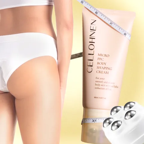 [1+1이벤트+복부땀벨트증정] 마이크로 ppc 바디슬리밍 바디탄력 발열 허벅지 종아리 셀룰라이트 괄사 경락 마사지 크림