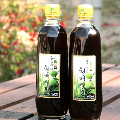 홍쌍리 청매실 선물세트 7호 600ml 3개 매실원액 액기스 액상차, 600ml