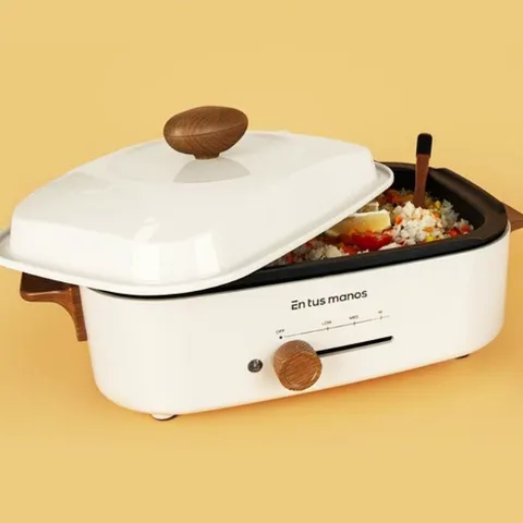 리쿡 가정용 전기그릴 멀티 연기안나는 삼겹살 불판 테이블 전기그릴