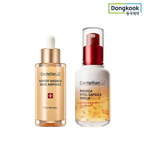 동국제약 센텔리안24 엑스퍼트 마데카 쏙 앰플 38ml+마데카 바이탈 캡슐 세럼 50ml, 1개