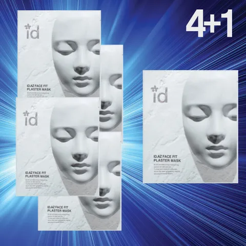 석고팩 다섯매 id 아이디에이지 석고 마스크팩 아이디 석고마스크 모공 미백 주름개선, 1개입, 5개