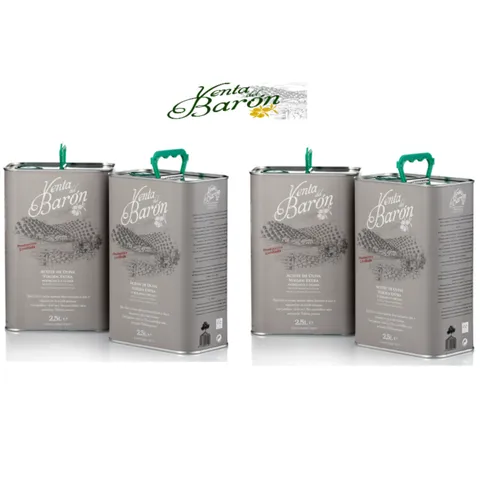 벤타델바론 올리브오일 2.5L 4개 엑스트라버진, 2.5L, 4개