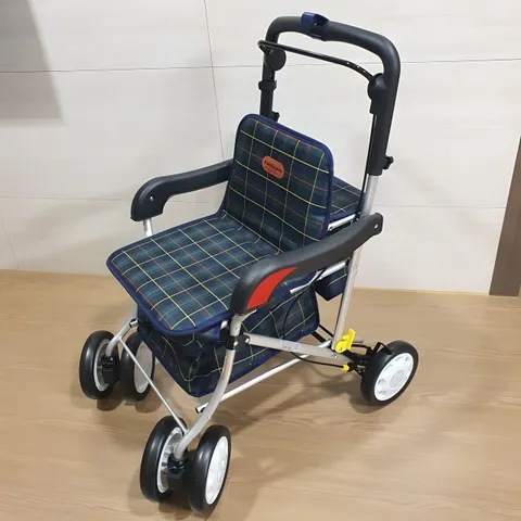 그랜드메디 실버카 성인용보행기 할머니유모차 F-218, 원박스, 1개