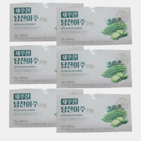 제주산 당찬여주분말 12통+스푼 6개, 단일옵션, 30g, 12개