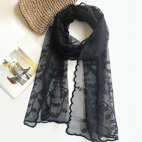 아뗄릭 리얼 프리미엄 리프엘 롱 스카프 14704, 블랙, 135 x 175 ...