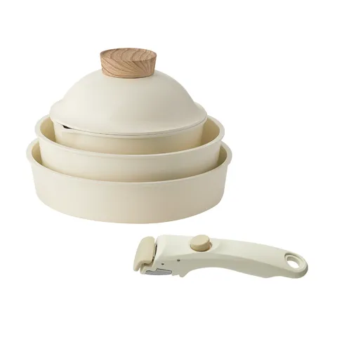 모도리 인덕션 소담쿡웨어 세트, 크림화이트, 18cm 소스냄비 ..., 1세트