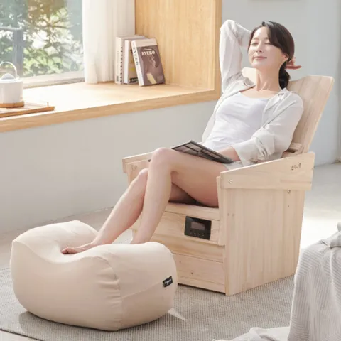 킹스스파 편백 반신욕기 건식 습식 족욕기